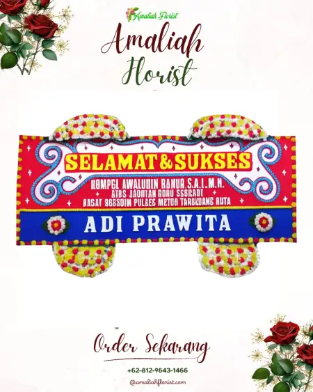 Papan Bunga Ucapan Selamat Tombulu