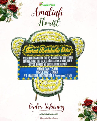 Papan Bunga Duka di Tombulu