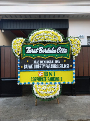 Papan Bunga Duka di Tombulu