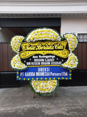 Papan Bunga Duka di Tombulu